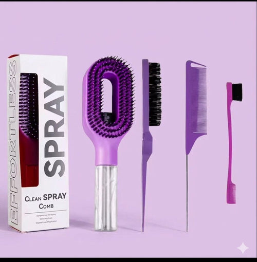 Cepillo Antifrizz con Spray Integrado Mas accesorios