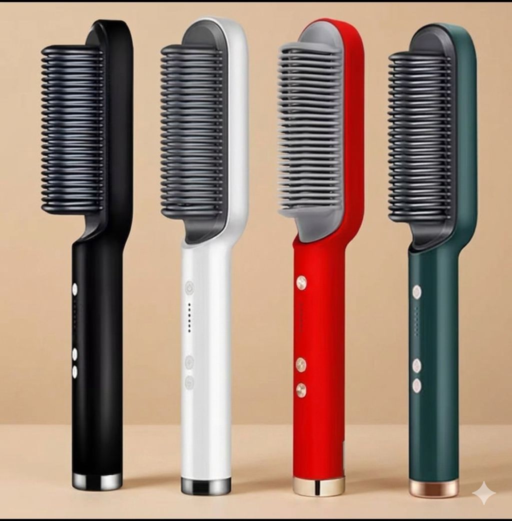 Cepillo alisador eléctrico , anti Frizz