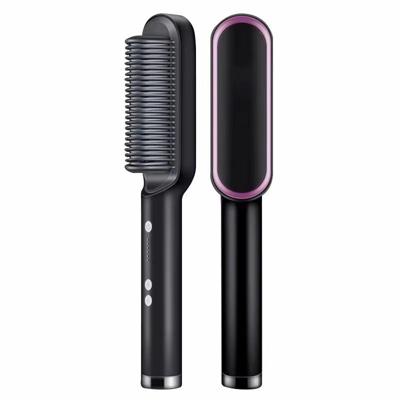 Cepillo alisador eléctrico , anti Frizz