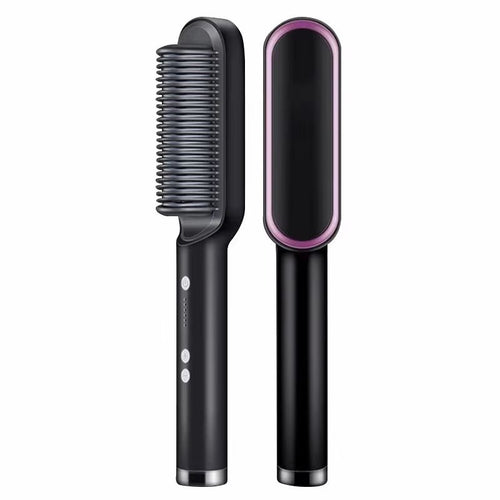 Cepillo alisador eléctrico , anti Frizz